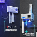 UV Toothbrush Sterilizer & Holder